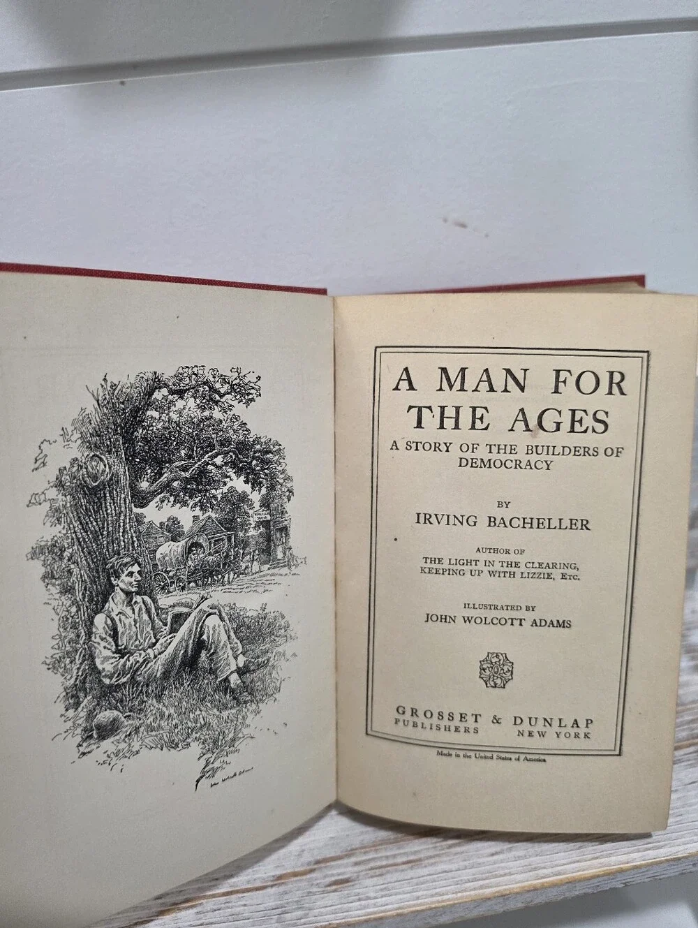 Two Antique historical novels by Irving Bacheller